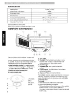 Preview for 8 page of Kenmore 721.80032 Use & Care Manual