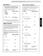 Preview for 15 page of Kenmore 721.80032 Use & Care Manual