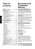 Preview for 2 page of Kenmore 721.80402 Use & Care Manual