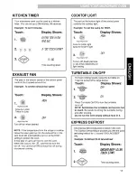 Preview for 13 page of Kenmore 721.80492 Use & Care Manual