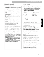 Preview for 19 page of Kenmore 721.80492 Use & Care Manual