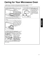 Preview for 23 page of Kenmore 721.80492 Use & Care Manual