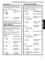 Preview for 15 page of Kenmore 721.80522 Use & Care Manual