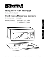 Kenmore 721.80602 Use & Care Manual preview