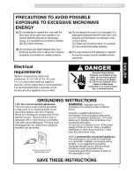 Предварительный просмотр 5 страницы Kenmore 721.80602 Use & Care Manual