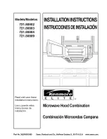 Kenmore 721.80803 Installation Instructions Manual preview