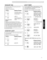 Preview for 17 page of Kenmore 721.80822 Use & Care Manual