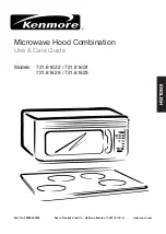 Предварительный просмотр 2 страницы Kenmore 721.81622 Use & Care Manual