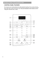 Preview for 10 page of Kenmore 721.8502 Series Use & Care Manual