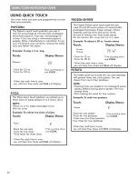 Preview for 22 page of Kenmore 721.8502 Series Use & Care Manual