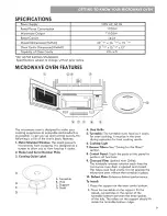 Preview for 9 page of Kenmore 721.8506 Series Use & Care Manual