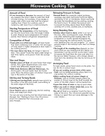 Preview for 12 page of Kenmore 721.8506 Series Use & Care Manual