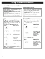 Preview for 14 page of Kenmore 721.8506 Series Use & Care Manual