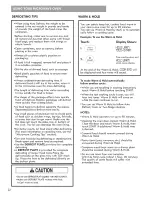 Preview for 22 page of Kenmore 721.8506 Series Use & Care Manual