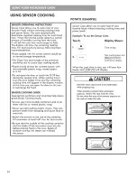 Preview for 24 page of Kenmore 721.8506 Series Use & Care Manual