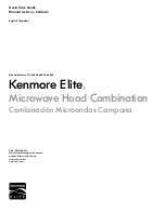 Kenmore 721.86003 Use & Care Manual preview