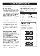 Preview for 16 page of Kenmore 721.8758 Series Use & Care Manual