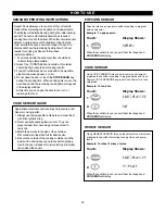 Preview for 20 page of Kenmore 721.88512 Use & Care Manual