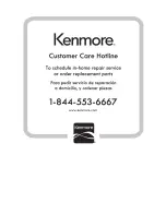 Preview for 32 page of Kenmore 722.1467 series Use & Care Manual