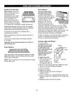 Предварительный просмотр 32 страницы Kenmore 72321 Use & Care Manual