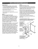 Предварительный просмотр 40 страницы Kenmore 72321 Use & Care Manual