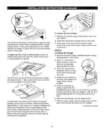 Предварительный просмотр 45 страницы Kenmore 72321 Use & Care Manual