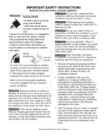 Preview for 4 page of Kenmore -7413 Use & Care Manual
