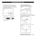 Preview for 11 page of Kenmore 7531 - 22.0 cu. Ft. Top Freezer Refrigerator Use & Care Manual