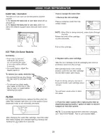 Preview for 23 page of Kenmore 7531 - 22.0 cu. Ft. Top Freezer Refrigerator Use & Care Manual