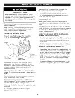 Preview for 26 page of Kenmore 7531 - 22.0 cu. Ft. Top Freezer Refrigerator Use & Care Manual