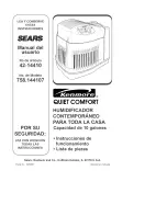 Предварительный просмотр 17 страницы Kenmore 758.144107 Quiet comfort Owner'S Manual