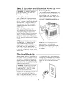 Предварительный просмотр 5 страницы Kenmore 758.15408 Operator'S Manual