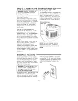 Preview for 5 page of Kenmore 758.154120 Operator'S Manual