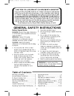 Preview for 2 page of Kenmore 758.154200 Operator'S Manual