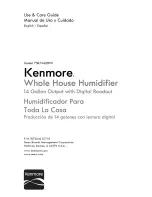 Kenmore 758.15420011 Use & Care Manual preview