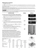 Предварительный просмотр 21 страницы Kenmore 7749 - Elite 30 in. Gas Range Use & Care Manual