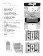 Preview for 8 page of Kenmore 7754 - Elite 30 in. Gas Range Use And Care Manual