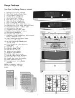 Предварительный просмотр 7 страницы Kenmore 7755 - Elite 30 in. Dual Fuel Range Use And Care Manual