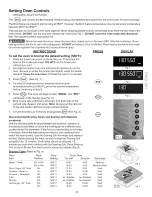 Предварительный просмотр 23 страницы Kenmore 7755 - Elite 30 in. Dual Fuel Range Use And Care Manual