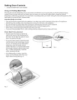 Предварительный просмотр 25 страницы Kenmore 7755 - Elite 30 in. Dual Fuel Range Use And Care Manual