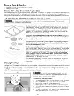 Предварительный просмотр 38 страницы Kenmore 7755 - Elite 30 in. Dual Fuel Range Use And Care Manual