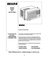 Preview for 15 page of Kenmore 78122 Owner'S Manual