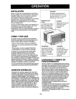 Preview for 33 page of Kenmore 78122 Owner'S Manual