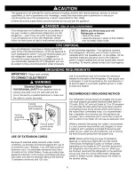 Preview for 6 page of Kenmore 7830 - 22.6 cu. Ft. Trio Bottom Freezer Refrigerator Use & Care Manual