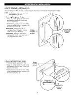 Preview for 9 page of Kenmore 7830 - 22.6 cu. Ft. Trio Bottom Freezer Refrigerator Use & Care Manual