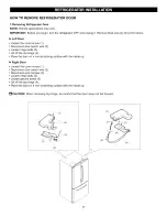 Preview for 11 page of Kenmore 7830 - 22.6 cu. Ft. Trio Bottom Freezer Refrigerator Use & Care Manual