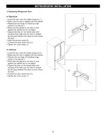 Preview for 12 page of Kenmore 7830 - 22.6 cu. Ft. Trio Bottom Freezer Refrigerator Use & Care Manual