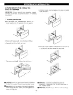 Preview for 13 page of Kenmore 7830 - 22.6 cu. Ft. Trio Bottom Freezer Refrigerator Use & Care Manual