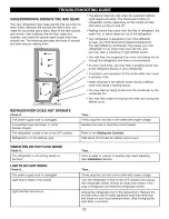 Preview for 29 page of Kenmore 7830 - 22.6 cu. Ft. Trio Bottom Freezer Refrigerator Use & Care Manual