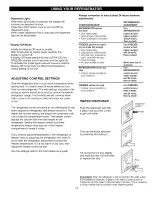 Предварительный просмотр 17 страницы Kenmore 7834 - Elite 23.0 cu. Ft. Trio Bottom Freezer Refrigerator Use & Care Manual